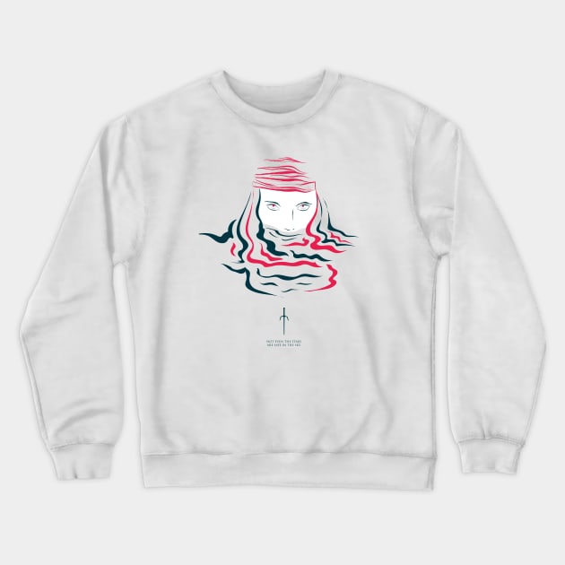 Not even the Stars - Elektra Natchios Crewneck Sweatshirt by frayedalice